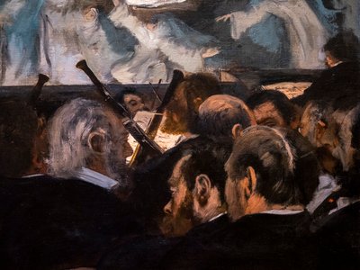 Ballet de Roberto el Diablo (detalle) de Edgar Degas