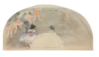 Escena de ballet, c.1880 de Edgar Degas