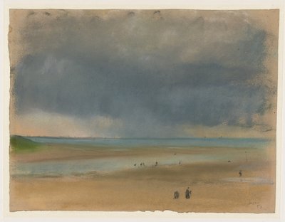 Junto al mar de Edgar Degas
