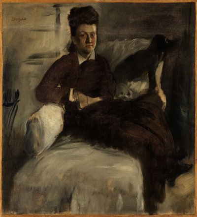 Retrato de Madame Jeantaud de Edgar Degas