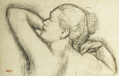 Busto de mujer de Edgar Degas