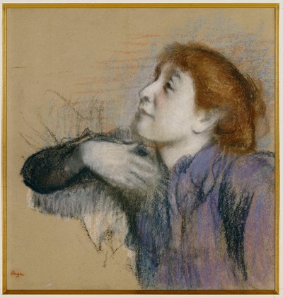 Busto de una mujer, c.1880-85 de Edgar Degas