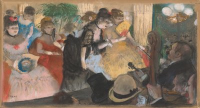 Café-Concierto (Cabaret), c.1876-77 de Edgar Degas