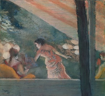 Café-Concierto en los Ambassadeurs de Edgar Degas