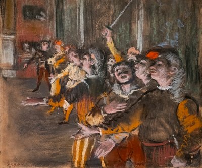 Coristas (también conocido como “Los exponentes”) de Edgar Degas