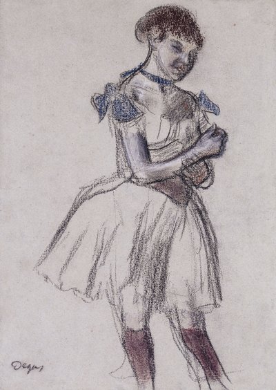 Bailarina; Danseuse, c.1880 de Edgar Degas