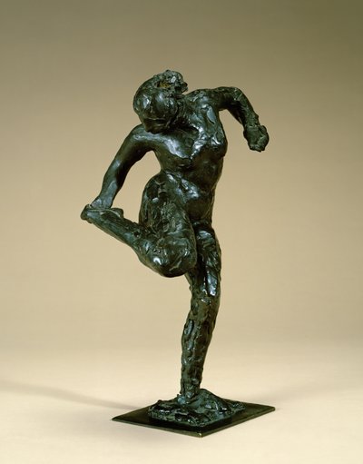 Bailarina sosteniendo su pie, c.1900-10 de Edgar Degas