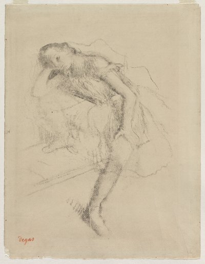 Bailarina en Reposo de Edgar Degas