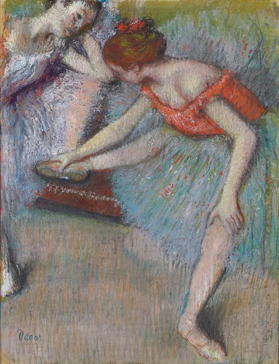 Bailarinas; Danseuses, c.1896 de Edgar Degas