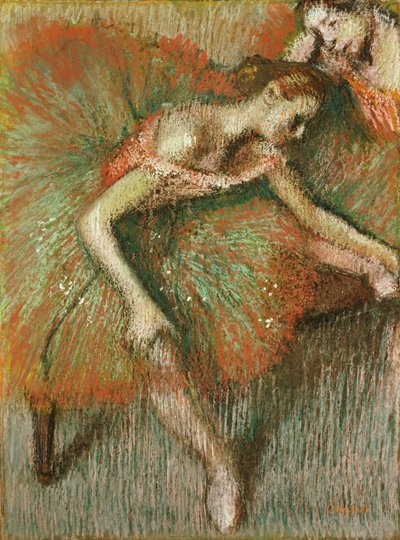 Bailarines, c.1899 de Edgar Degas