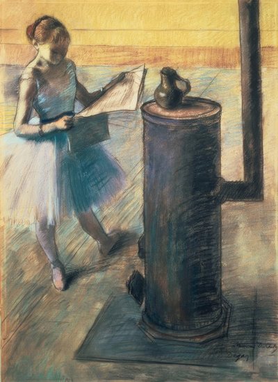 Bailarina en reposo de Edgar Degas