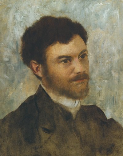 Degas - Retrato de hombre, hacia 1868-1872, L 195 de Edgar Degas