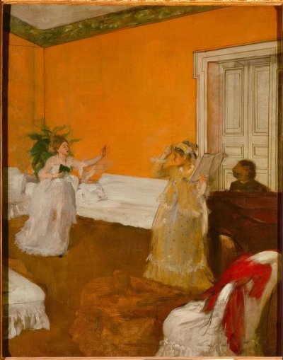La lección de canto de Edgar Degas