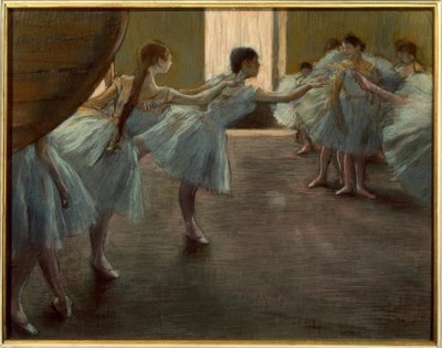 La bailarina de Edgar Degas