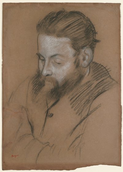 Diego Martelli, 1879 de Edgar Degas