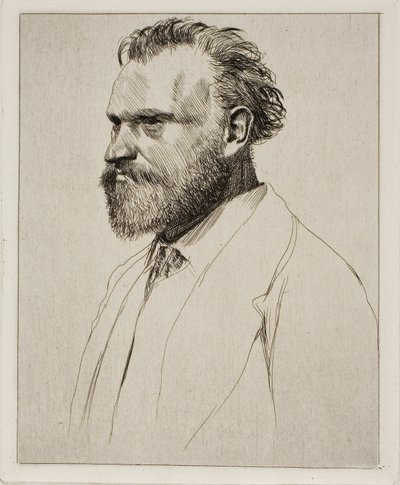 Edouard Manet, Retrato de busto de Edgar Degas