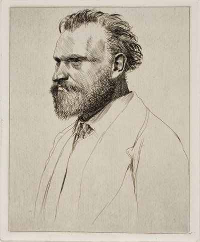 Edouard Manet, Retrato de busto de Edgar Degas