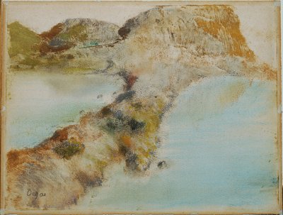 Costa rocosa de Edgar Degas