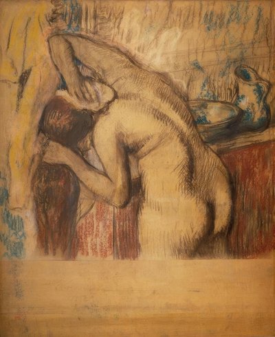 Mujer en su tocador de Edgar Degas