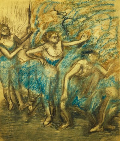 Cuatro bailarinas, 1903 de Edgar Degas