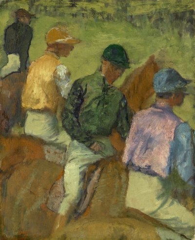 Cuatro Jinetes, 1889 de Edgar Degas