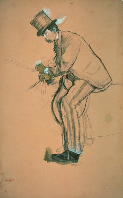 Caballero Jinete de Edgar Degas