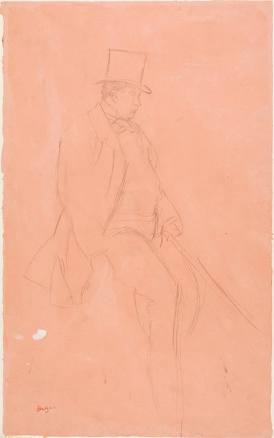 Caballero Jinete de Edgar Degas