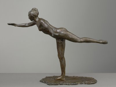 Gran arabesco, Segunda vez, modelado c.1880s, fundido 1919-21 de Edgar Degas