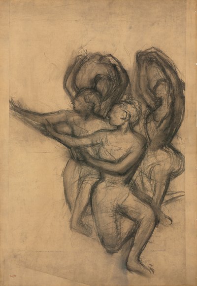 Grupo de bailarines; Groupe de Danseuses, c.1895-1900 de Edgar Degas