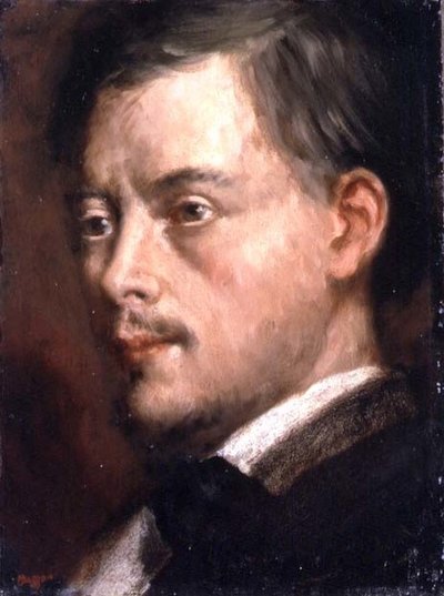 Cabeza de un Hombre de Edgar Degas