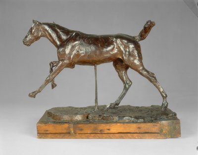 Caballo Galopando con el Pie Derecho de Edgar Degas