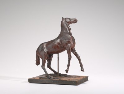 Caballo encabritado, 1880s de Edgar Degas