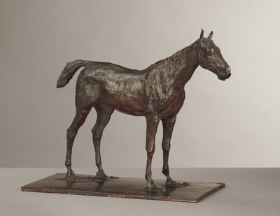 Caballo de pie, modelado c.1870s, fundido 1919-21 de Edgar Degas