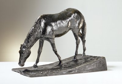 Caballo en el abrevadero de Edgar Degas