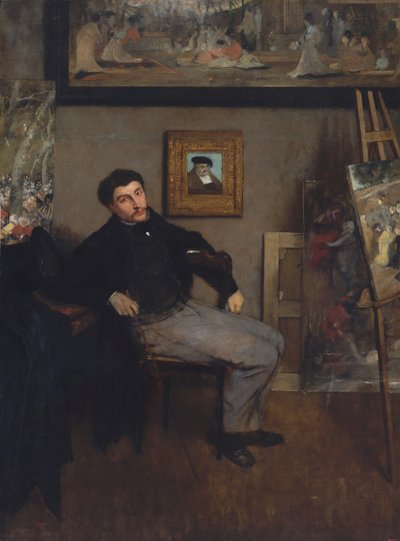 James-Jacques-Joseph Tissot 1836-1902, ca. 1867-68 de Edgar Degas