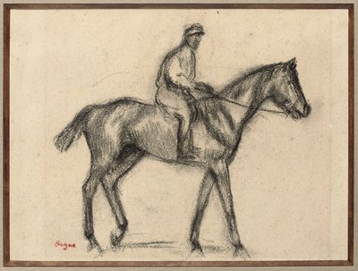 Jinete de Edgar Degas