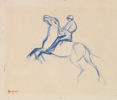 Jinete a Caballo de Edgar Degas