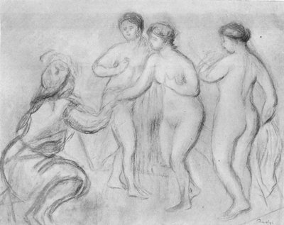 El juicio de Paris de Edgar Degas