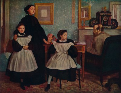 La familia Bellelli, c1867 de Edgar Degas