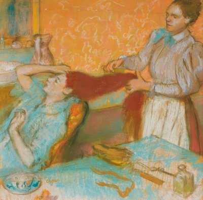 El peinado de Edgar Degas