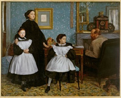 La familia Bellelli de Edgar Degas