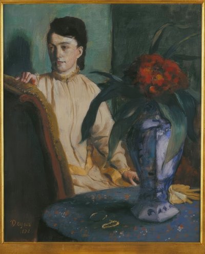 La mujer con la jarra de Edgar Degas