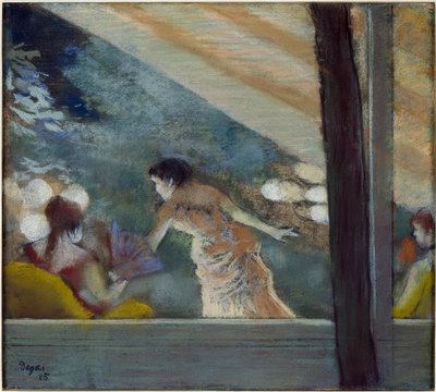 El café concierto en los embajadores de Edgar Degas