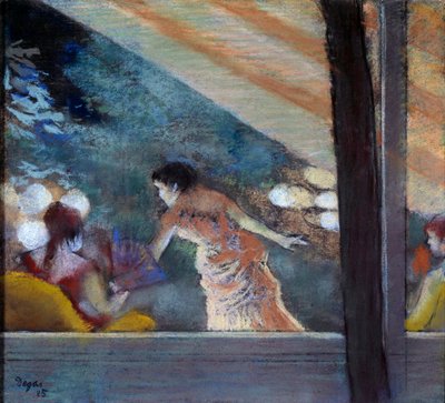 Le cafe concert des Ambassadeurs de Edgar Degas