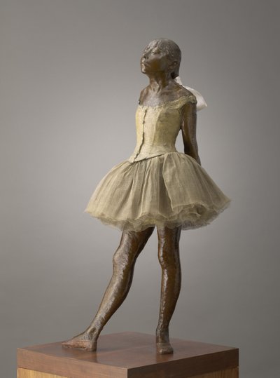 Pequeña bailarina de catorce años, modelada 1879-81, fundida 1919-21 de Edgar Degas