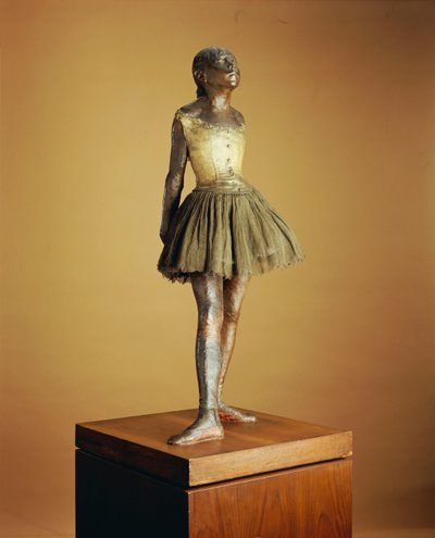 Pequeña Bailarina de Catorce Años, 1879-81, fundido 1921 de Edgar Degas