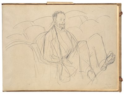 Ludovic Lepic en el Teatro de Edgar Degas