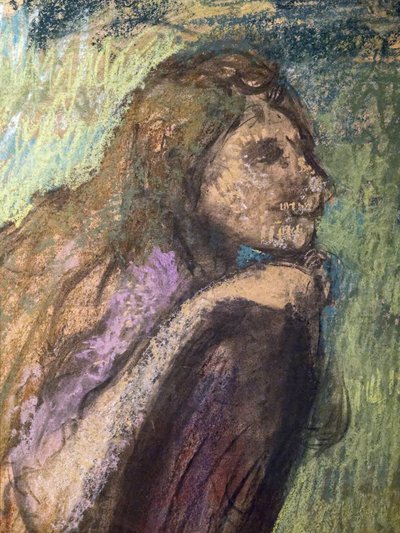 Madame Alexis Rouart y sus hijos (detalle) (ca. 1905). Edgar Degas (1834-1917). Pastel y carboncillo sobre papel de calco pegado íntegramente sobre cartón. Musée des Beaux-Arts de la Ville de Paris, Petite Palais. de Edgar Degas