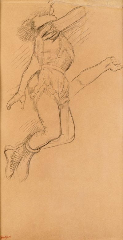 Mademoiselle La La en el Circo Fernando, 1879 de Edgar Degas