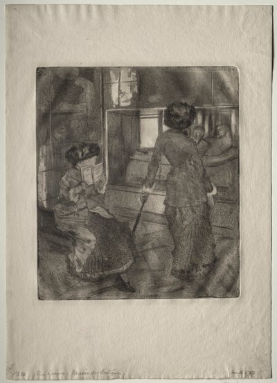 Mary Cassatt en el Louvre: La Galería Etrusca de Edgar Degas